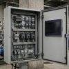 dosing pump interlock protection design cover